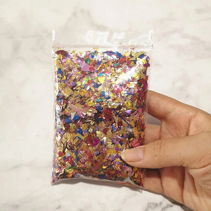 100g Candy  DIY Slime Shell Paper Filler Clay Toy Accessories Decoration Jelly Mud Hand Gum Kids