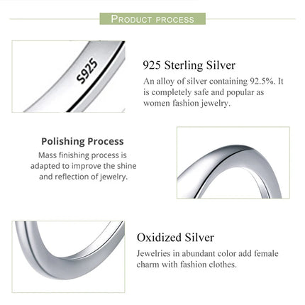 925 Sterling Silver Rings For Women Hollow Out Gold Color Temperament Personality Fashion Female Trendy Resizable Opening Rings