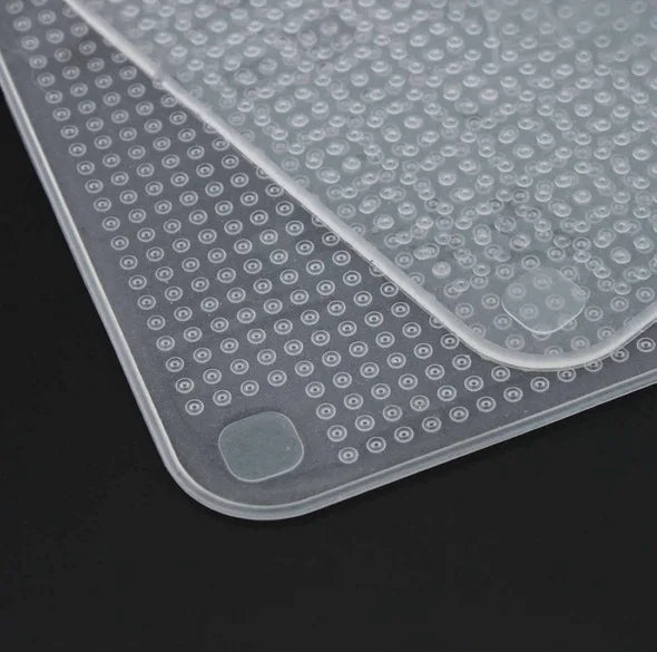 4Pcs/set Reusable Silicone Wrap Seal Food Fresh Keeping Wrap Lid Cover Stretch Vacuum Food Wrap Bowl Cover Home Kitchen Tools