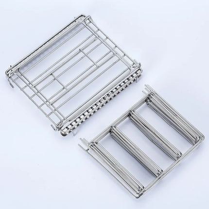 Sous Vide Rack For 11L Container Food Grade 304 Stainless Steel with Adjustable No-Float Top Bar Sous-Vide Machine