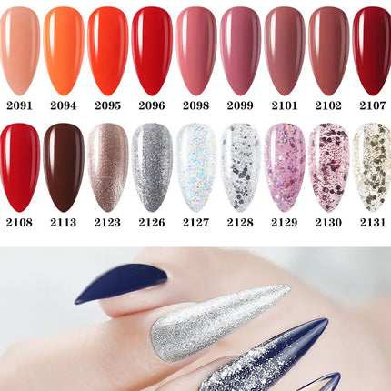 Clou Beaute Gel Nail Polish Neon Brown Royal Blue Red Green Pastal Nude Nail Art Varnishes Gel Lacquer HEMA/TPO FREE UV Gel Nail