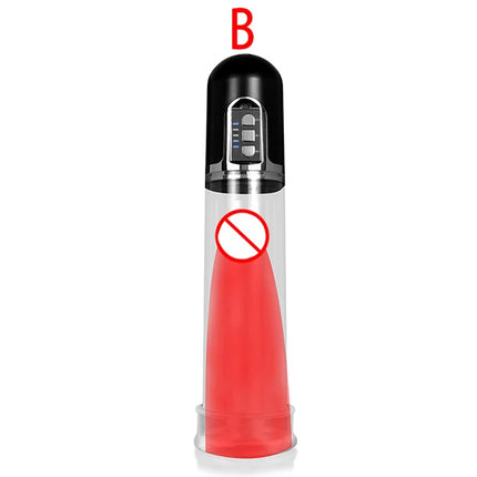 Electric Penis Pump Male Masturbator Penis Extender Vacuum Pump Extend Penis Enlargement Enhancer Massager  Sex Toys for Men