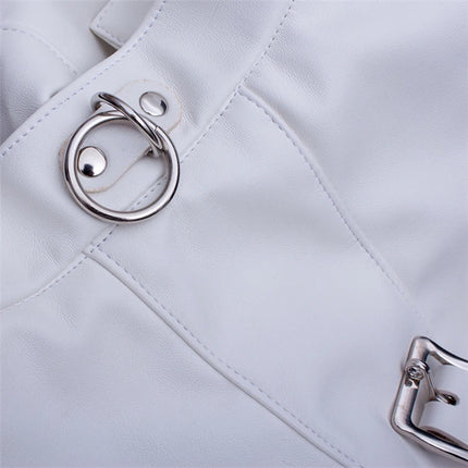 BDSM Sex Bondage Leather Arm Binder Restraint Straitjacket,Cosplay Sexy Costume Slave Binding Straight Jacket Sex Toys For Women