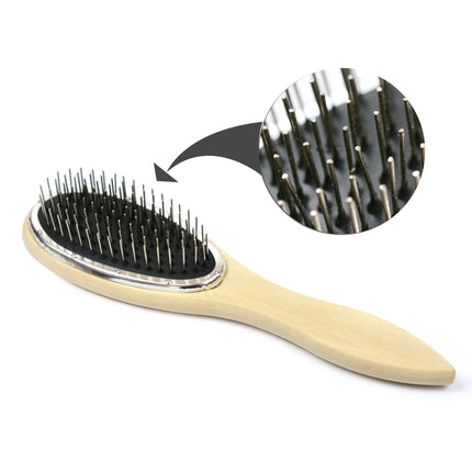 2 Pcs Hair Scalp Massage Comb Women Wet Curly Detangle Hair Brush for Salon Hairdressing Styling Tools