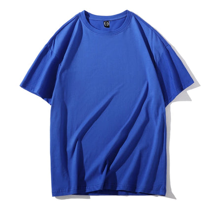 100% Cotton Custom T-Shirt Quality Fashion Women & Men Top Tee Workwear Design Brand Logo Print Clothes Souvenir Team Clothing