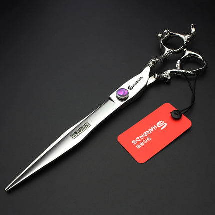 japanese hairdressing scissors 8 inch  professional barber scissors hairdresser set 440c scissors  Hair cutting scissors