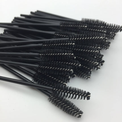 5/25/50 PCS Makeup Brushes Pink Crystal Eyelashes Brush Reusable Fake Lashes Extension Supplies False Eyelash Make up Tool Hot