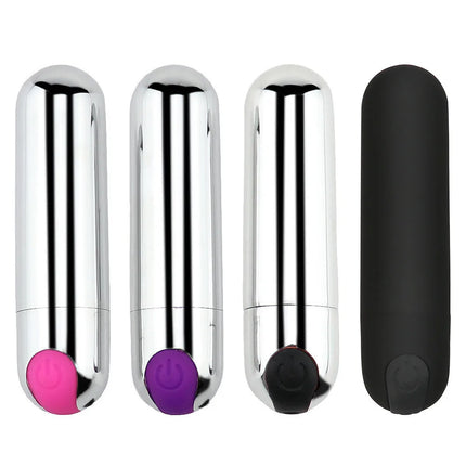 Powerful USB Charge Bullet Vibrator Clitoris Stimulator G-Spot Vagina Massage Adult Erotic Sex Toys For Woman Female Masturbator