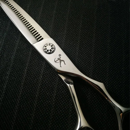 Titan Hairdressing Scissors Barber Tools for Hair Professional Thinning Shears VG10 Steel 6.0 Inch