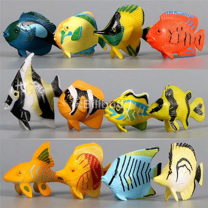 Hot Insect Farm Animals Spider Butterfly Fish Dinosaur Dog Cat Horse Models Action Figures Early Educational Toys Christmas gift
