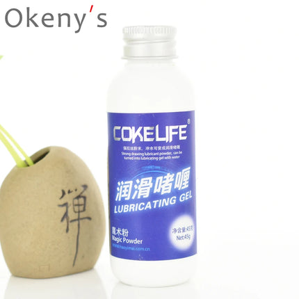 Cokelife magic powder 45g Concentrated lubricant Mixed Using with Water for Vaginal Breast Anal Sex Adult Products