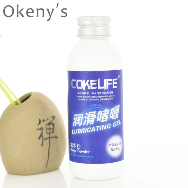 Cokelife Magic Powder 45g Concentrated Lubricant Mixed With Water for Vaginal Breast Anal Sex Adult Products