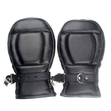 Unisex Leather Puppy Play Dog Glove Dog Paw Print Padded Fist Mitt Fetish BDSM Bondage Dog Slave Roleplay Glove Tailplug Sex Toy