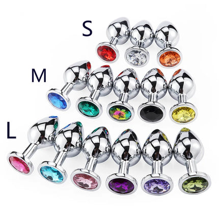 2025 Hot Metal Anal Plug Jewelry Base Beginner To Expert Butt Tail Plug Female Male G-Spot Anus Sex Toys for Couples Adult Games