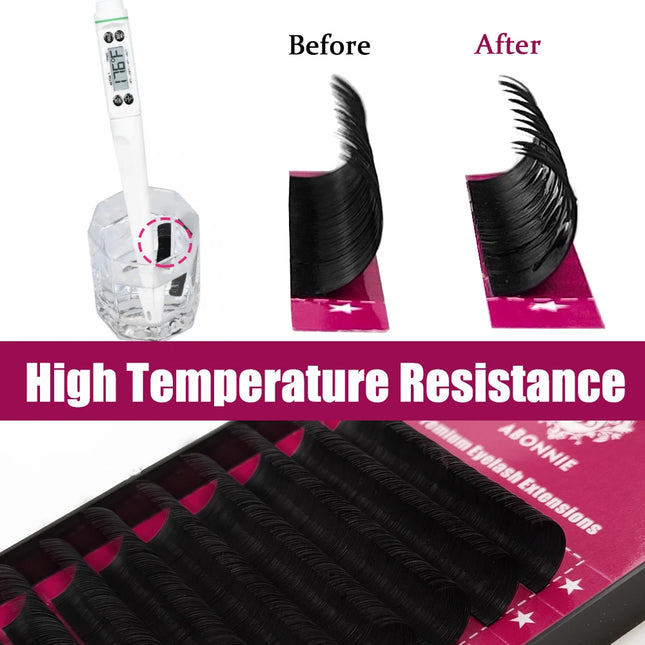 Abonnie Fluffy Classic Lashes Extensions Premium Individual Eyelashes Extensions Volume Cilios All Size