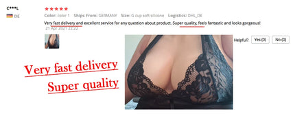 Dokier Silicone Breast Forms Fake Artificial Huge Boobs for Mastectomy Crossdresser Transvestite Sissy Drag Queen Cosplay Chest - TOYS-SUCE