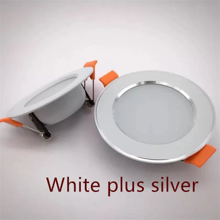 Dimmable LED Downlight Tri-tone light  110/220V Spot  5W 7W 9W 12W 15W Recessed in LED Ceiling Downlight Light Warm white Lamp