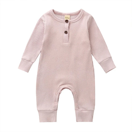 2026 Spring Newborn Romper Baby Boys Girls Overalls Cotton Long Sleeve Baby Outfit Toddler Jumpsuit Infant Clothes