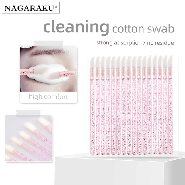 NAGARAKU Eyelash Extension Cleansing Mousse Shampoo Foam Pro Eyelashes Cleaner Bubble Non-irritation Gentle Fast Clean