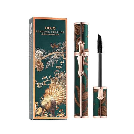 Hojo Curling Mascara Waterproof Antiperspirant Not Blooming Long Curling Makeup Sense of Natural Fiber Mascara Makeup Brushes