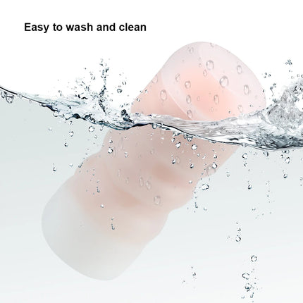 Male Masturbator 3-in-1 Mouth Anal Vagina / Masturbateur Masculin 3-en-1 Bouche Anal Vagin - TPE Adult Sex Toy 🔞