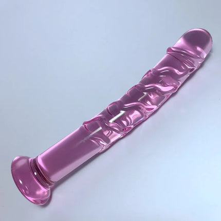 Glass Dildo Anal Vagina Massager Artificial Glans Penis Spiral G Spot Simulator Butt Plug Adult Products Sex Toys for Women Men
