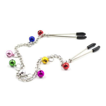 Lot Nipple Clamps Sex Toys For woman Sexy Adult Novelty Mercy Chained milk Clip bells Female Breast Clip clitoris restraints