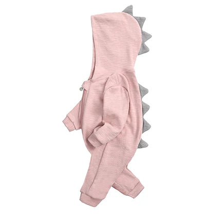 New Bodysuit For Newborn Rompers Baby Boys Girls Clothes Long Sleeve Solid Hoodies Bear Jumpsuit Costume Infant Onesies 3M-24M