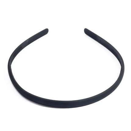 High Quality 1Pc/Lot 12cm Fashion Men's Women's Unisex Black Wavy Hair Head Hoop Band Sport Headband Hairband Hair Accessories