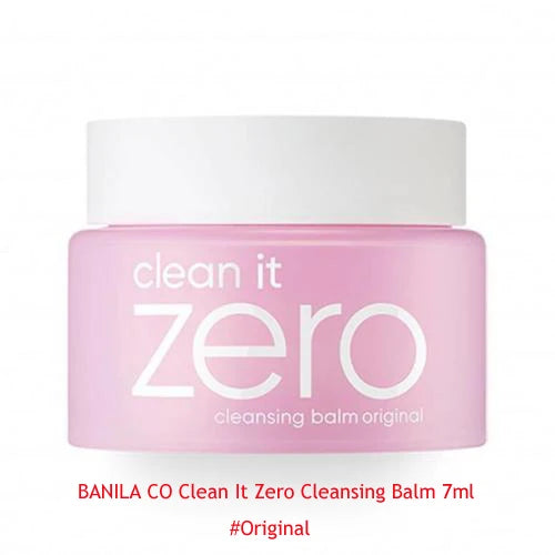 BANILA CO Clean It Zero Cleansing Balm 7ml Moisturizing Makeup Remover Facial Cleanser Face Skin Care Original Korea Cosmetics