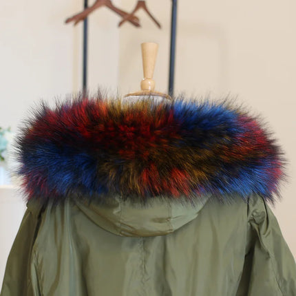 Faux Fur Scarf Warm Winter Hood Fur Decor Shawl Fake Fur Scarf Autumn Winter Women Coat Fur Collar Detachable Hat Accessories