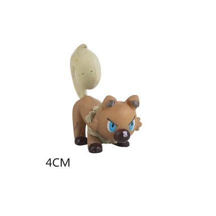 Pokemon Figures 3-9 Cm Cartoons Movie Anime Figure Charizard Pikachu Mewtwo Pocket Monster Action Toys Model Gifts