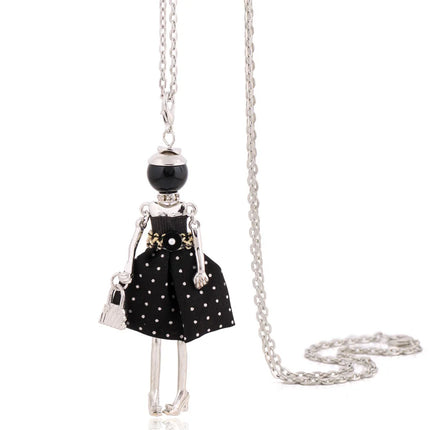 Cute Women Necklace Statement Lady Charm Long Trendy Necklace 2026 New Fashion Female Big Pendant Lovely Jewelry Gift Wholesale