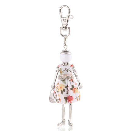 Fashion Women Keychain New Statement Charm Metal Key Chain for Lady Jewelry  Gift Female Trendy Bag Pendant Wholesale