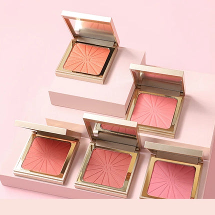 IMAGIC Brightening Highlighter&Cheek Blush Palette Professional Brighten 8-Color Repair Smooth Oil-Control Natural Pressed Makeu