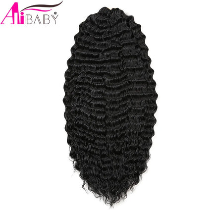 Deep Twist Crochet Hair Synthetic Soft Afro Curs Ombre Braiding Hair Extensions 60Stands  African Braided Hair For Women
