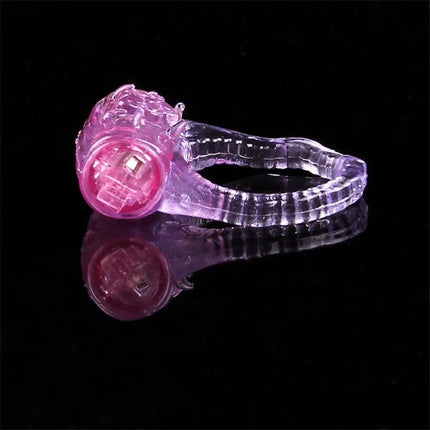 Delay Lasting Ring Sex vibrator Strong Erection Tingling additional Stimulation finger rings bullet Vibrating Lover Ring