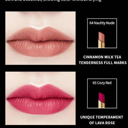 CHARMACY 16 Colors Waterproof Velvet Lipstick Easy To Wear Longstay Lip Stick Long-Lasting Matte Lip Makeup Cosmetic