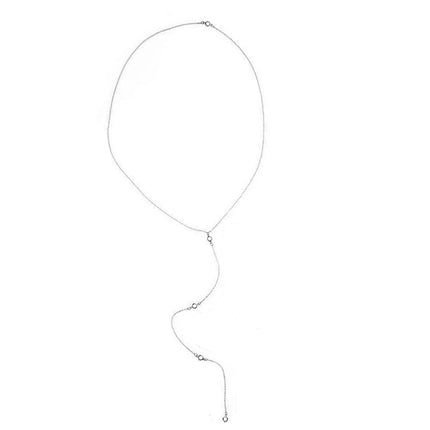 Stainless Steel Tassels Chain Long Crystal Belly Body Chain For Women Fashion Beach Sexy Body Jewelry