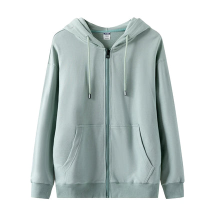 Customize Oversize Hoodie High Quality Zip Up Hoodie Women's Sweatshirt Woman Clothes Sportwear Men's Top Cotton Tracksuit
