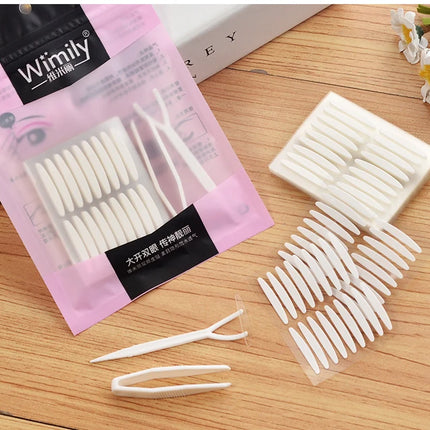 Double Eyelid Tape Invisible Stickers Double Eyelid Makeup Lace Transparent Self Adhesive Double Eye Tape Ladies Eye Makeup Tool