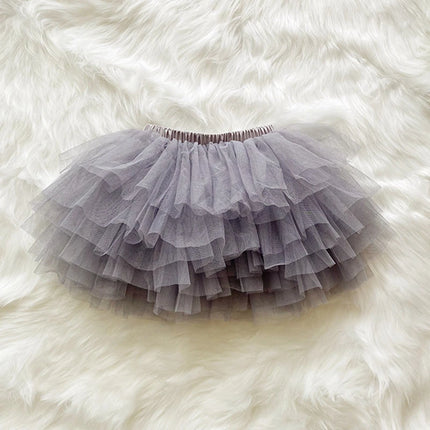 Fashion Baby Girls Tutu Fluffy Skirt Princess Ballet Dance Tutu Mesh Skirt Kids Cake Skirt Cute Girls Clothes