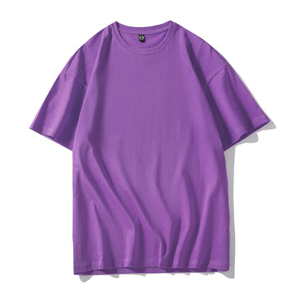 100% Cotton Custom T-Shirt Quality Fashion Women & Men Top Tee Workwear Design Brand Logo Print Clothes Souvenir Team Clothing