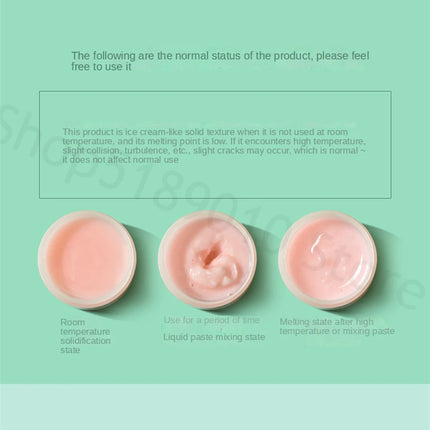 New Product Vegetable Oil Peach Makeup Remover Cleansing Ice Cream with A Gentle Texture and No Tightness Makeup Remover Balm
