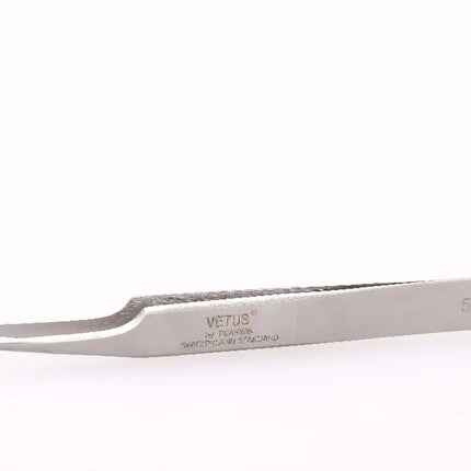 100% VETUS Original Stainless Steel Anti-static Eyelash Tweezers Super Fine Tip High Precision Tweezers Makeup Tool