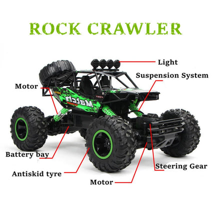 ZWN 1:12 / 1:16 4WD RC Car With Led Lights 2.4G Radio Remote Control Cars Buggy Off-Road Control Trucks Boys Toys for Kids Gifts