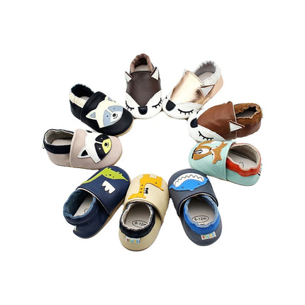 Baby Shoes Soft Cow Leather Bebe Newborn Booties for Babies Boys Girls Infant Toddler Moccasins Slippers First Walkers Sneakers