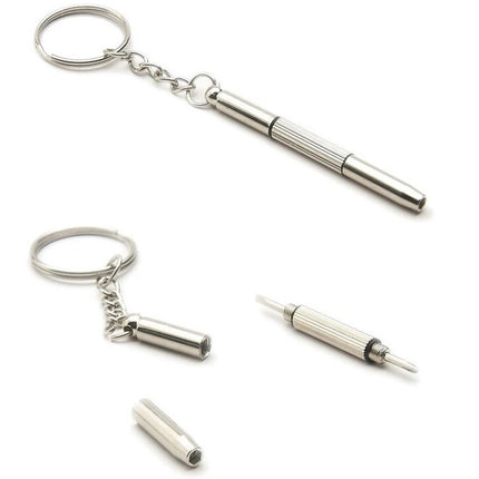 New fashion Multifunctional Outdoor Combination Tool Screwdriver Portable Mini Utility Pocket Multi Tool Keychain Key Ring Clasp