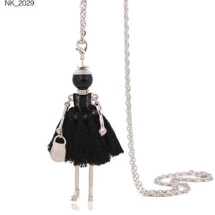 Cute Women Necklace Statement Lady Charm Long Trendy Necklace 2026 New Fashion Female Big Pendant Lovely Jewelry Gift Wholesale