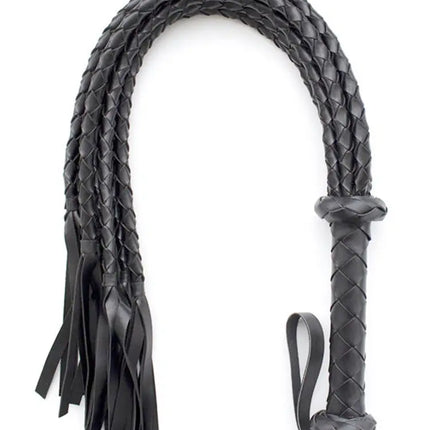 80CM Long Leather Hand-Knitted 8Tails Whip BDSM Fetish Flogger Adult Erotic Toys For Couples Slave SM Queen Master Spank